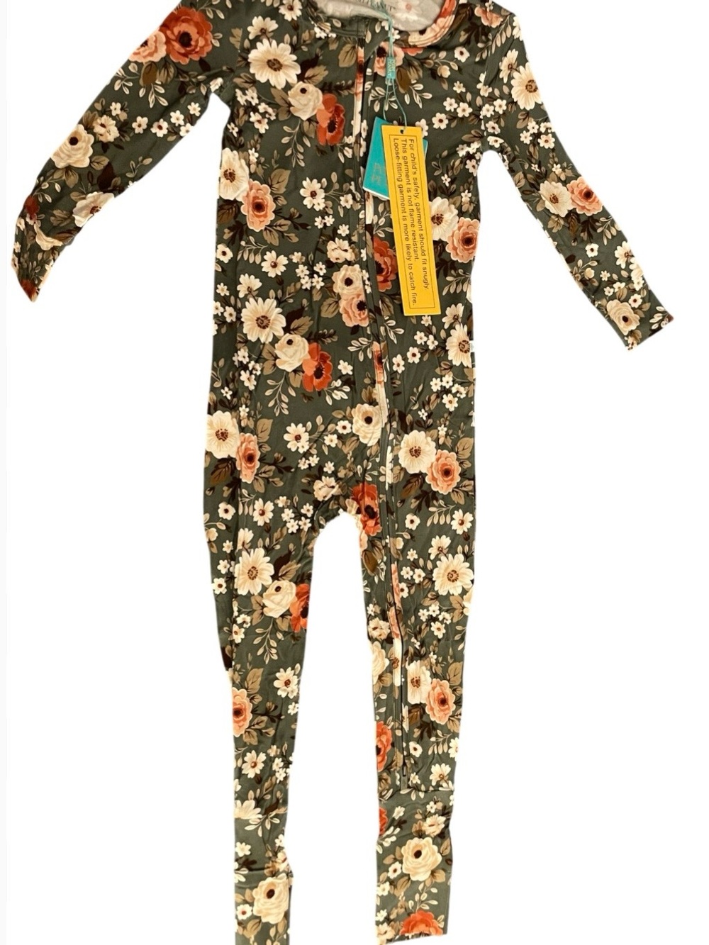2T Posh Peanut Kylee Floral Convertible Romper